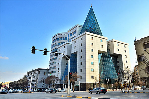 ساختمان مرکزی بانک آینده مشهد